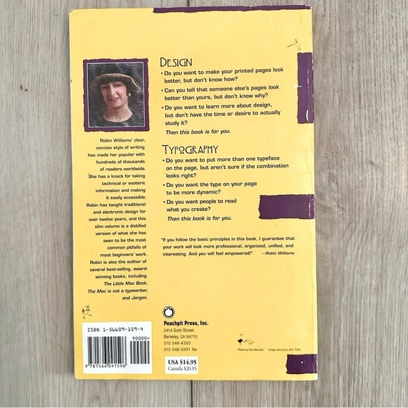 TWO Robin Williams Books Design Workshop 2nd Ed.,Non Designer - Picture 4 of 4